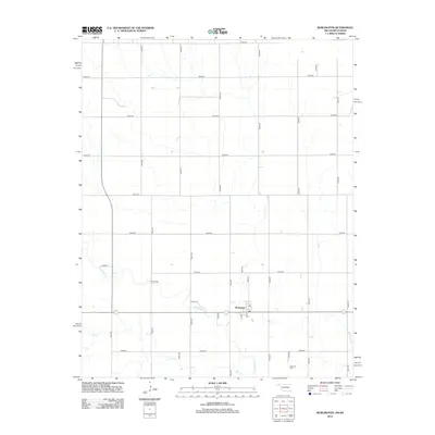 2012 Map of Burlington, 2012 Print