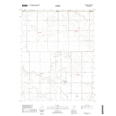 2018 Map of Burlington, 2018 Print