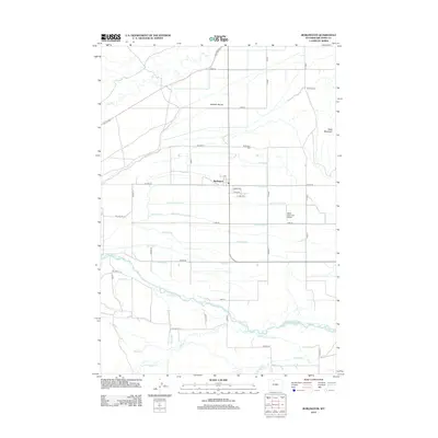 2012 Map of Burlington, 2012 Print