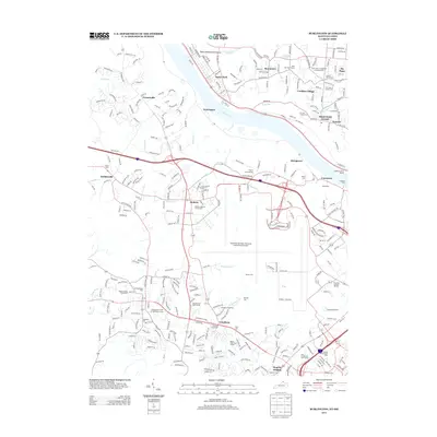 2013 Map of Burlington, 2013 Print
