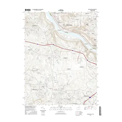 2016 Map of Burlington, 2016 Print