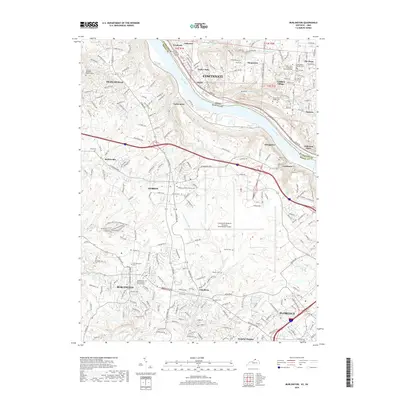 2019 Map of Burlington, 2019 Print