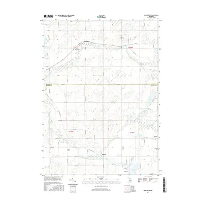 2017 Map of Burlington, 2017 Print