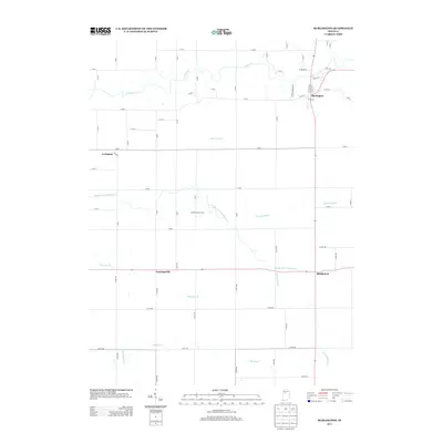 2013 Map of Burlington, 2013 Print