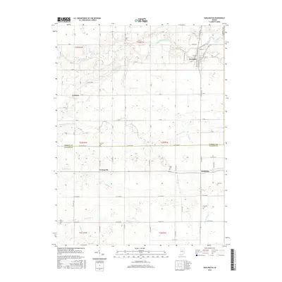 2016 Map of Burlington, 2016 Print