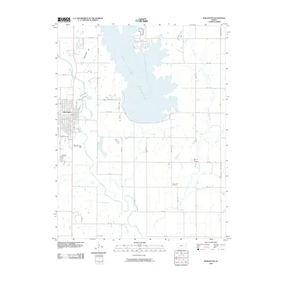 2009 Map of Burlington, 2009 Print
