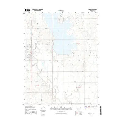 2015 Map of Burlington, 2015 Print