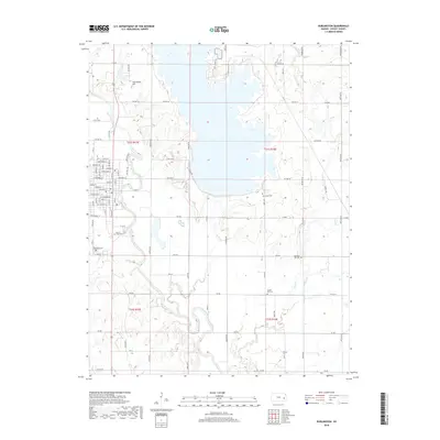 2018 Map of Burlington, 2018 Print
