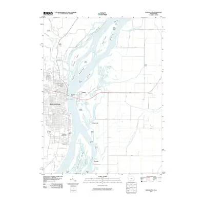 2010 Map of Burlington, 2010 Print
