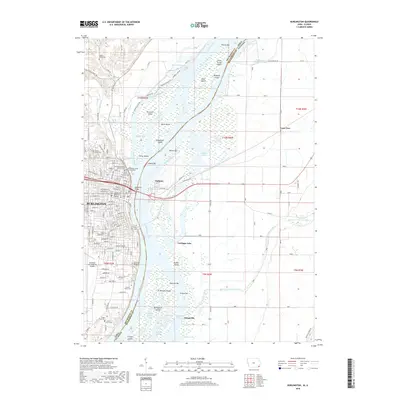 2018 Map of Burlington, 2018 Print