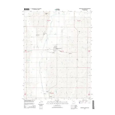 2014 Map of Burlington Junction, 2014 Print