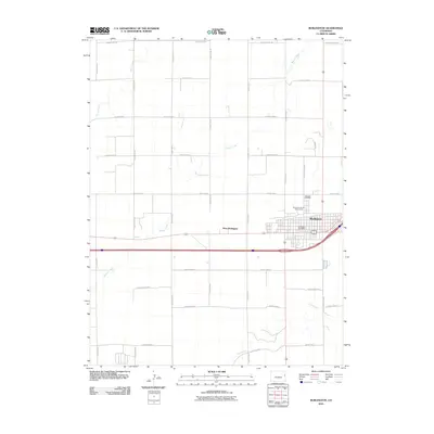 2010 Map of Burlington, 2010 Print