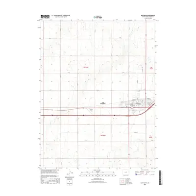 2016 Map of Burlington, 2016 Print