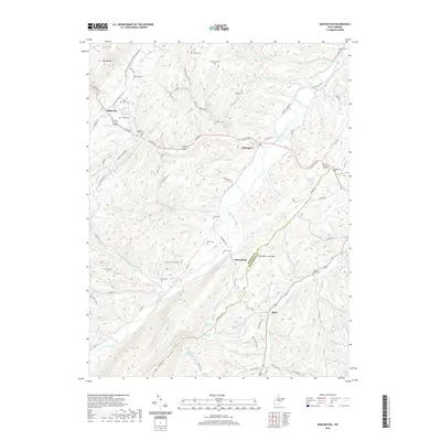 2019 Map of Burlington, 2019 Print