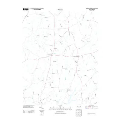 2013 Map of Burlington NE, 2013 Print