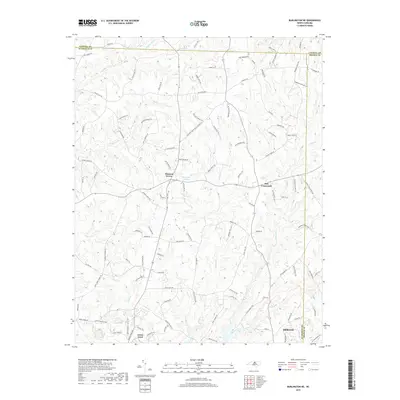 2019 Map of Burlington NE, 2019 Print