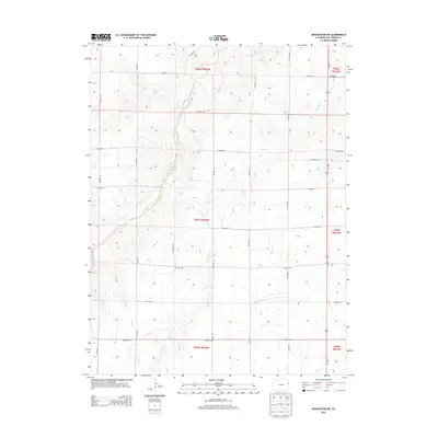 2013 Map of Burlington NE, 2013 Print