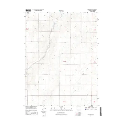 2016 Map of Burlington NE, 2016 Print