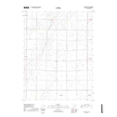 2019 Map of Burlington NE, 2019 Print