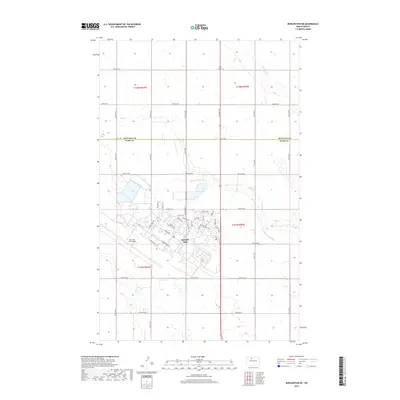 2017 Map of Burlington NE, 2017 Print