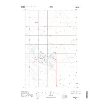 2020 Map of Burlington NE, 2020 Print
