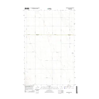 2014 Map of Burlington NW, 2014 Print