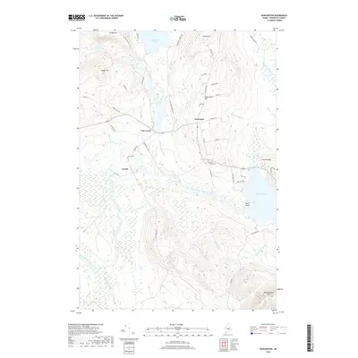 2018 Map of Burlington, 2018 Print