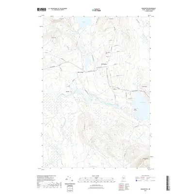 2021 Map of Burlington, 2021 Print