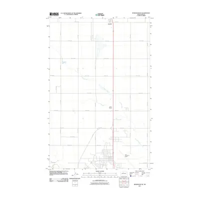 2011 Map of Burlington SE, 2011 Print