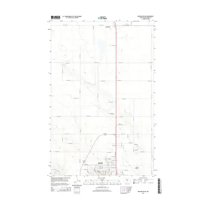 2014 Map of Burlington SE, 2014 Print