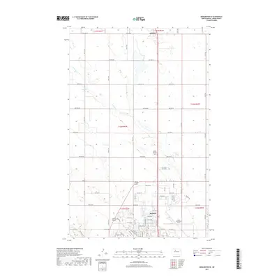 2017 Map of Burlington SE, 2017 Print