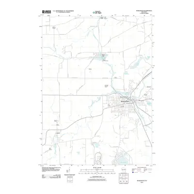 2010 Map of Burlington, 2010 Print