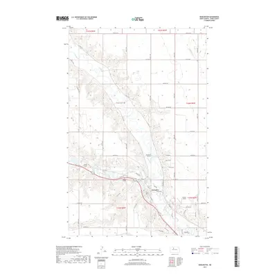 2017 Map of Burlington, 2017 Print