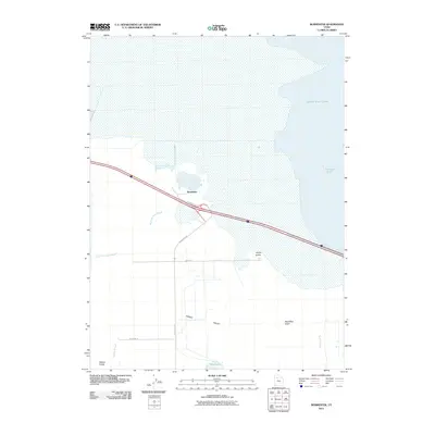 2011 Map of Burmester, 2011 Print