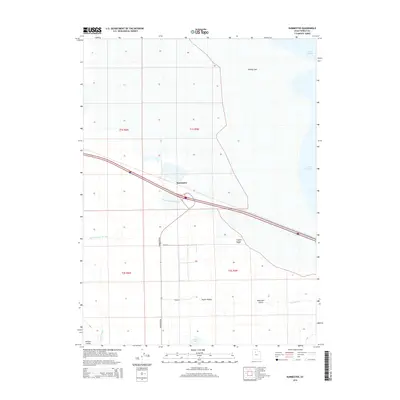 2014 Map of Burmester, 2014 Print