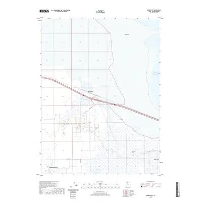 2020 Map of Burmester, 2020 Print