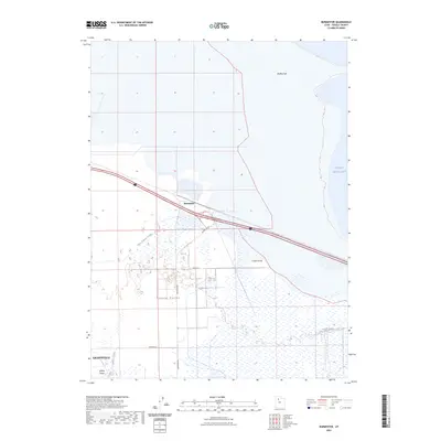 2023 Map of Burmester, 2023 Print