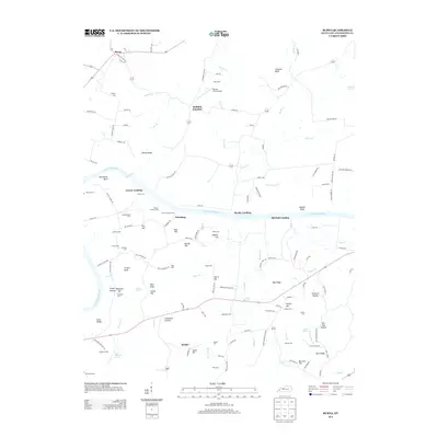2013 Map of Burna, 2013 Print