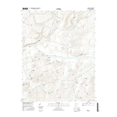 2016 Map of Burna, 2016 Print