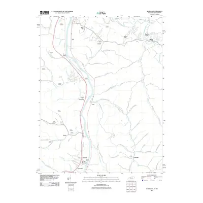 2011 Map of Burnaugh, 2011 Print