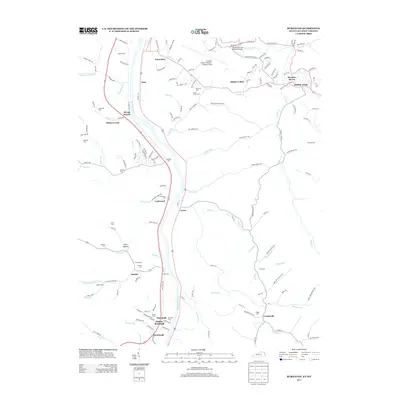 2013 Map of Burnaugh, 2013 Print