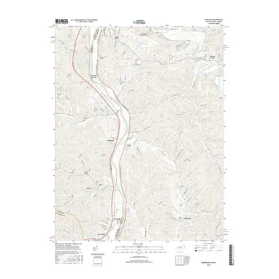 2016 Map of Burnaugh, 2016 Print