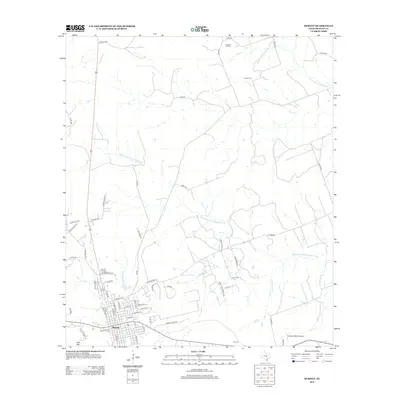 2012 Map of Burnet, 2012 Print