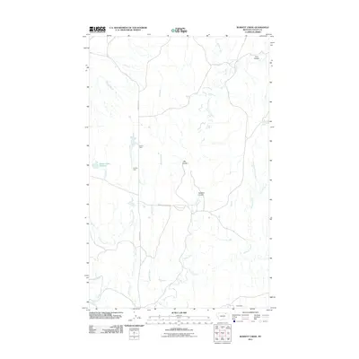 2011 Map of Burnett Creek, 2011 Print