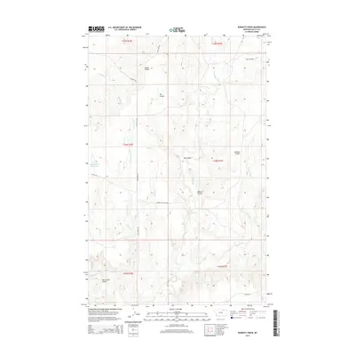 2014 Map of Burnett Creek, 2014 Print