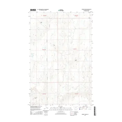 2017 Map of Burnett Creek, 2017 Print