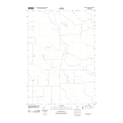 2010 Map of Burney Lake, 2010 Print