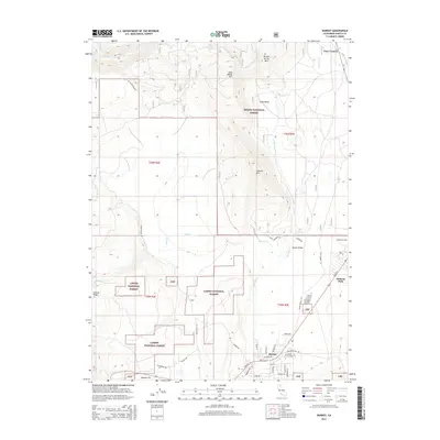2015 Map of Burney, 2015 Print