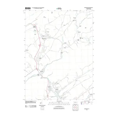 2010 Map of Burnham, 2010 Print
