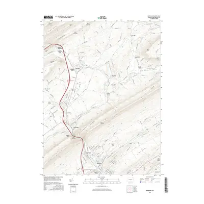 2016 Map of Burnham, 2016 Print